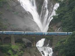 dudhsagar falls Konkan railways